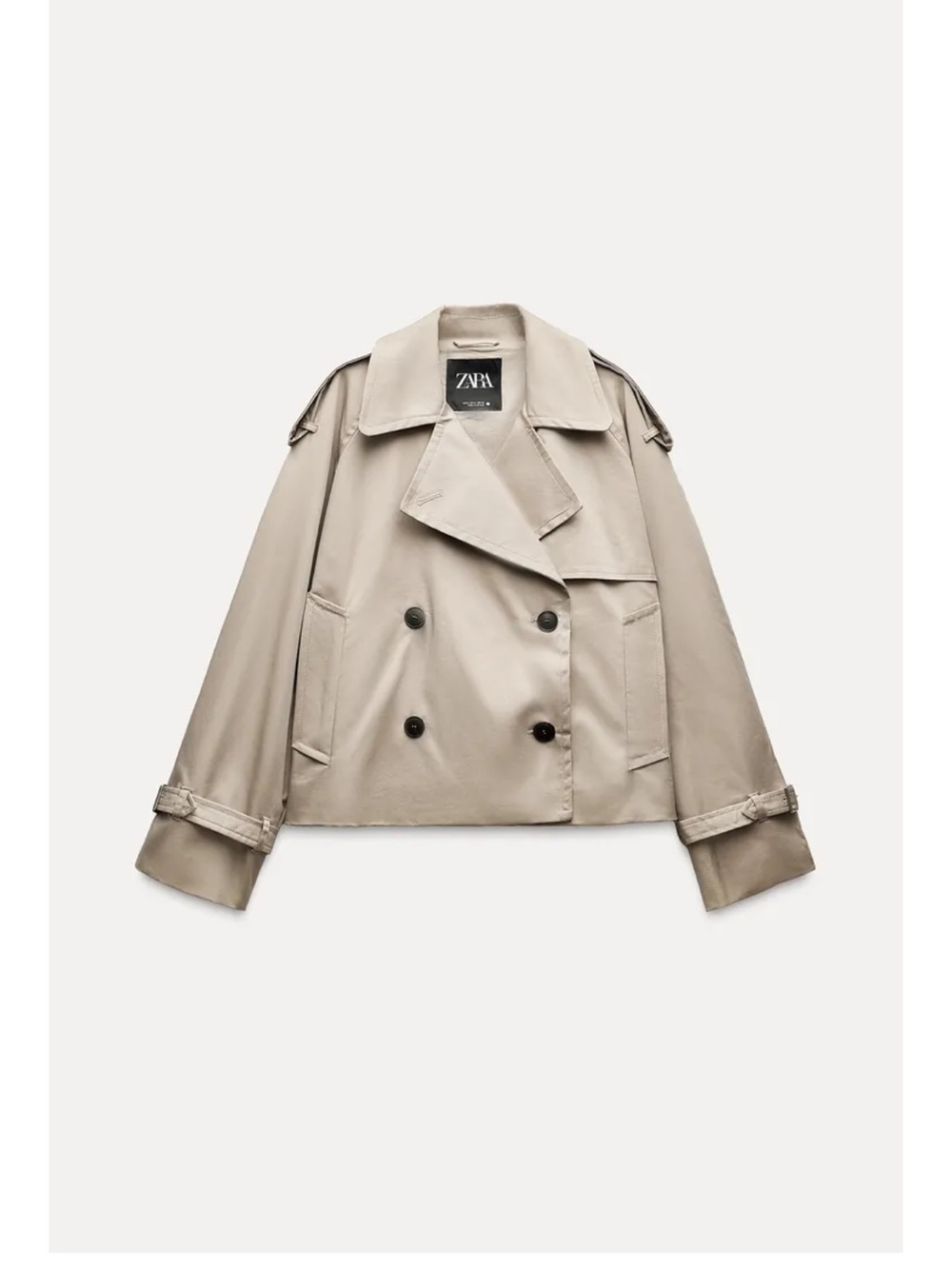 Zara water repellent crop trench